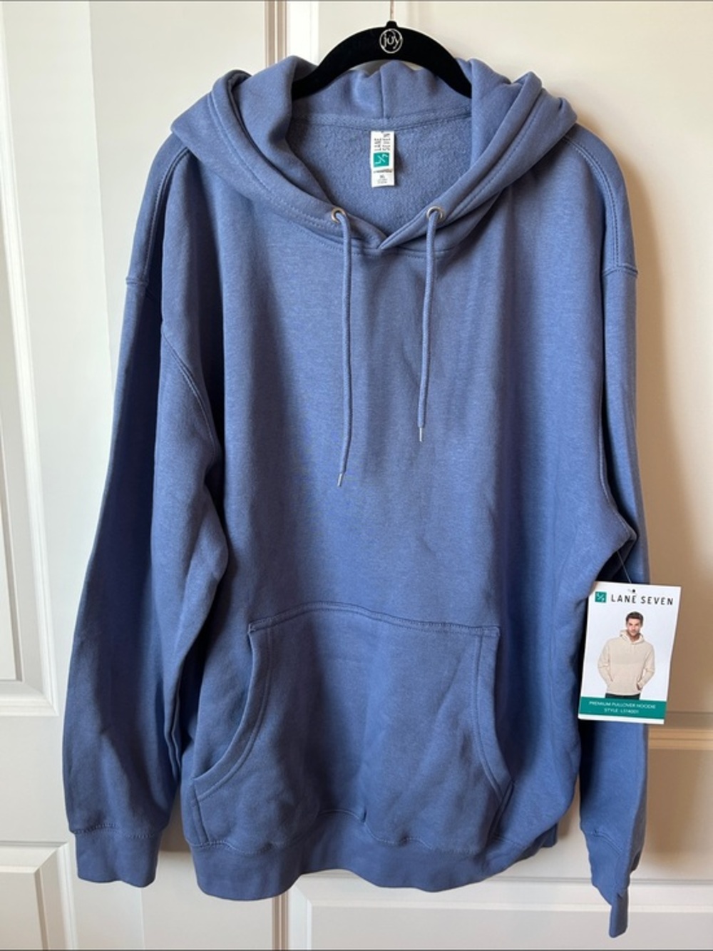 Lane Seven Men's Blue Pullover Hoodie XL